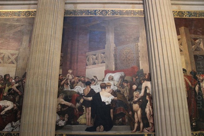 Death of Saint-Genevi<h2 id=