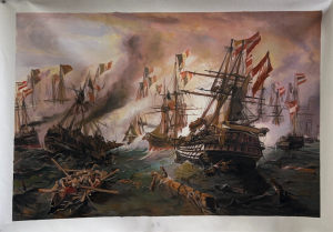 Naval battle at Lissa