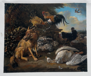 Still life with animals